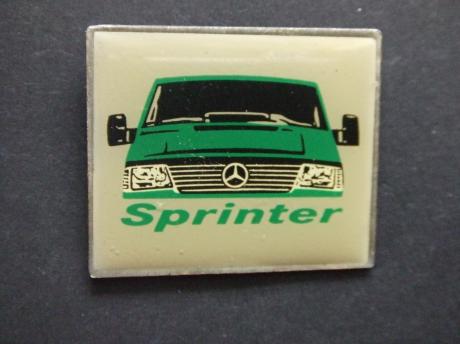 Mercedes-Benz Sprinter bestelauto groen model